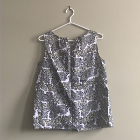 Michael Kors Sleeveless Paisley Blouse - Picture 3 of 6